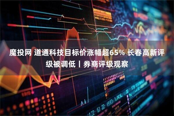 魔投网 道通科技目标价涨幅超65% 长春高新评级被调低丨券商评级观察